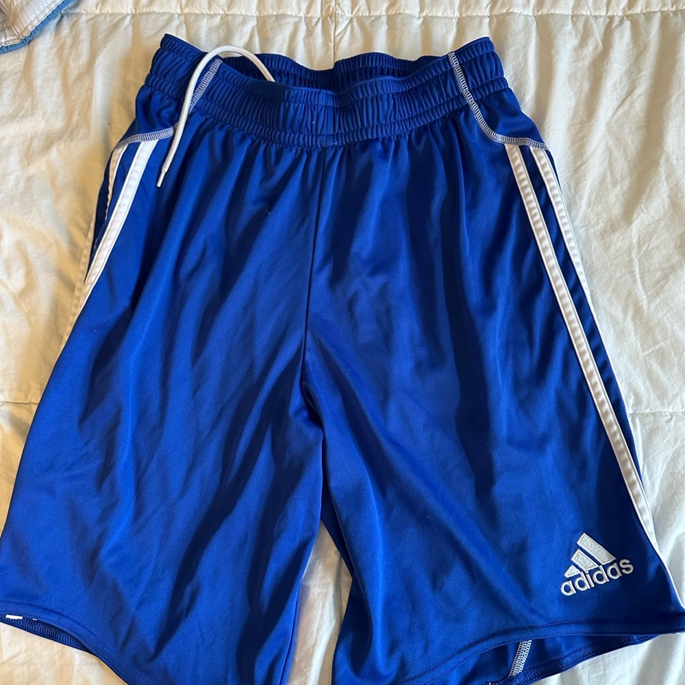Adidas Blue Athletic Shorts